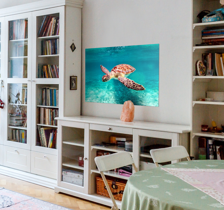 Morska želva Plakat z živalmi - TenStickers