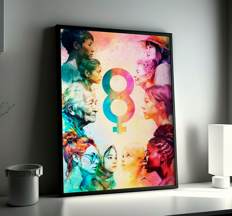 Dan žena Plakat - TenStickers