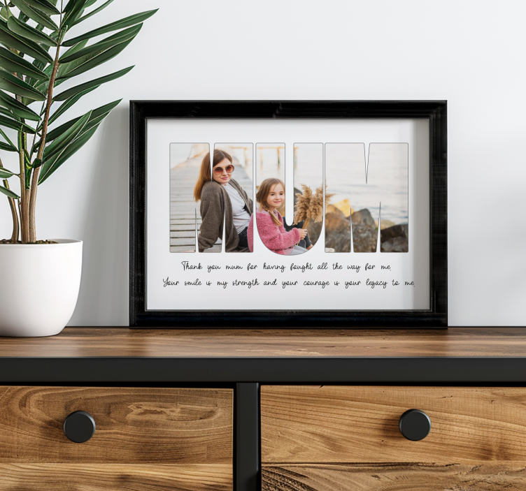 Hvala mami Dnevniški plakat - TenStickers