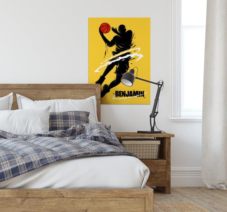 Plakat za skok košarkarja - TenStickers