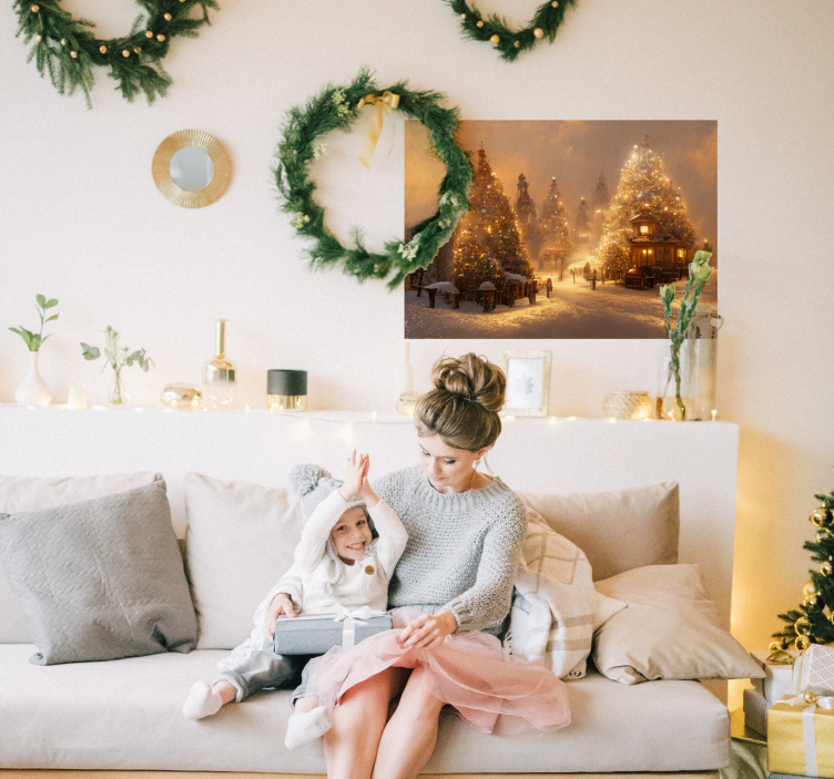 Nalepka zimske pravljice - TenStickers