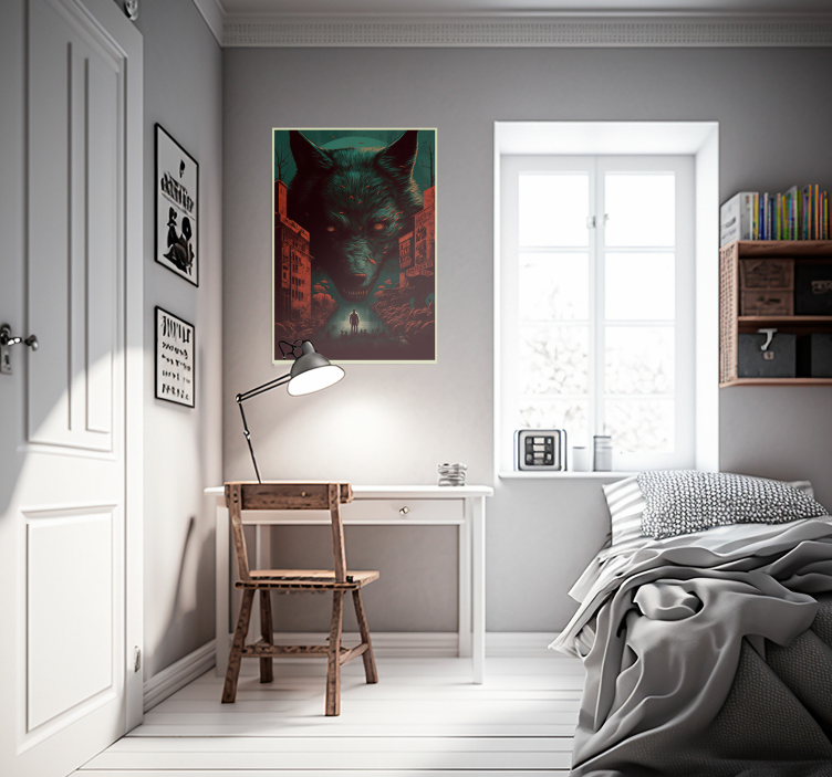 Volk filmski plakat živalski plakat - TenStickers