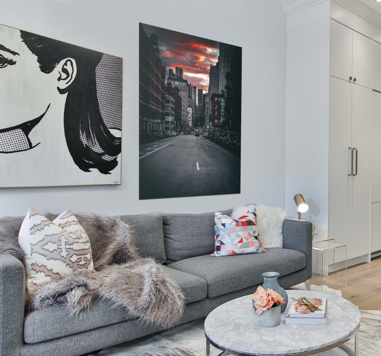 Ulični plakat mesta new york - TenStickers