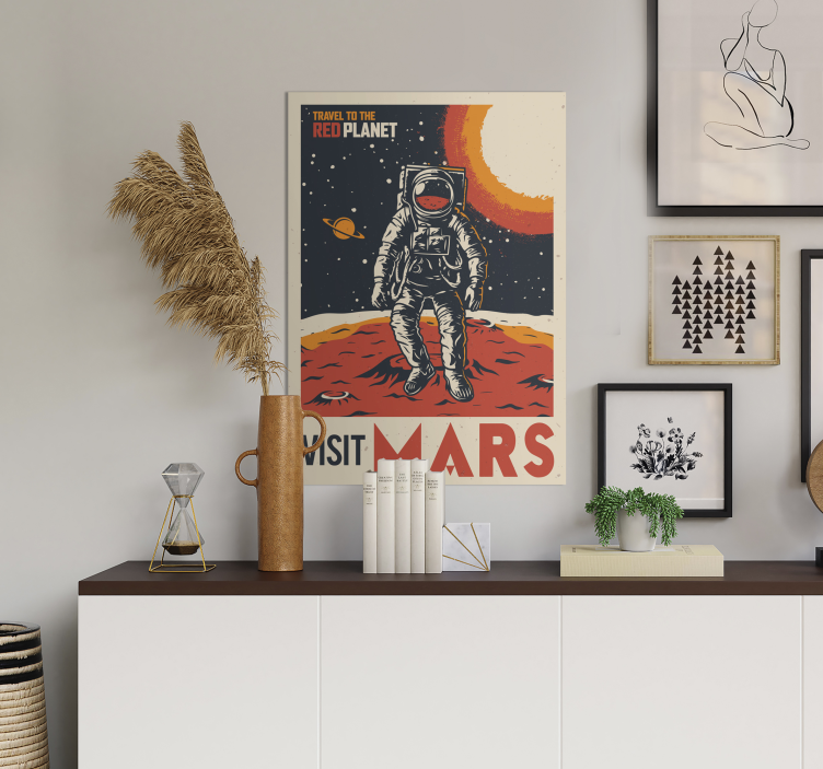 Natisi vesoljskih plakatov astronavtov - TenStickers