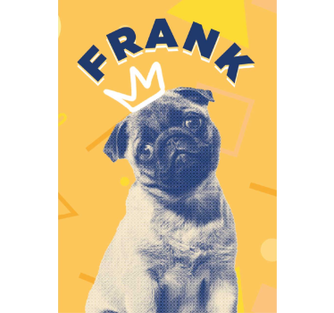Pop art po meri Plakat z živalmi - TenStickers