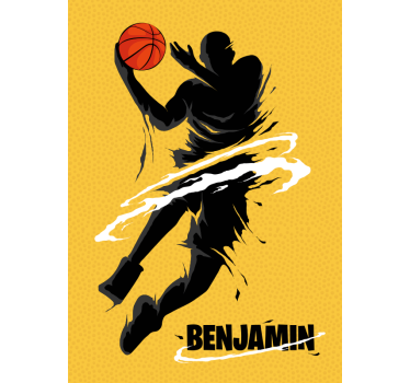Košarkarski plakat - TenStickers