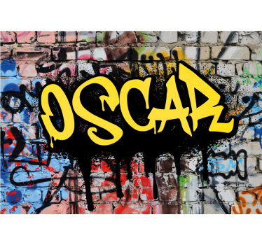 Osebni plakat z grafiti - TenStickers
