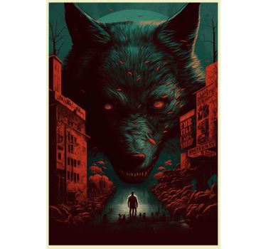 Plakat filma volk plakat oblikovanja živali - TenStickers