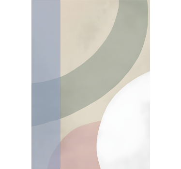 Barvna paleta Abstraktni plakat - TenStickers