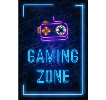 gaming zone plakat video igre - TenStickers