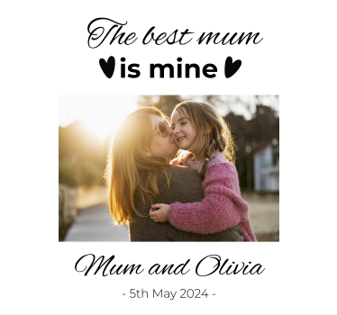 Najboljša mama Dnevniški plakat - TenStickers