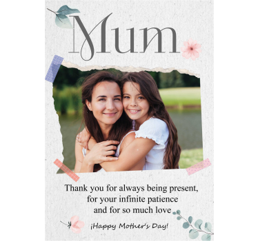 Mama Dnevniški plakat - TenStickers