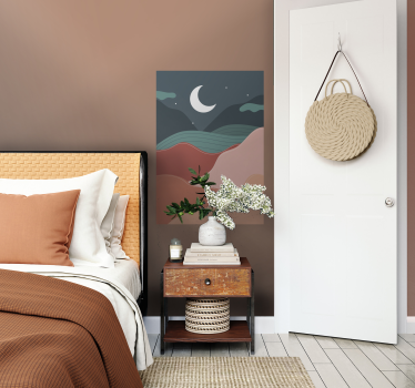 Boho nočni plakat - TenStickers