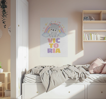 Kralj Koala Plakat otroška soba - TenStickers