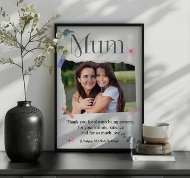 Mama Dnevniški plakat - TenStickers