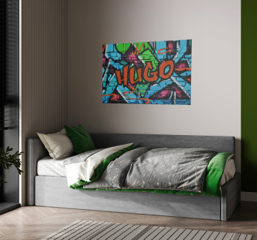 Personaliziran grafiti art plakat - TenStickers