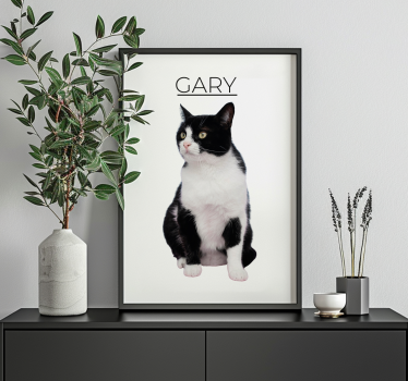 Personaliziran minimalističen Plakat z živalmi - TenStickers