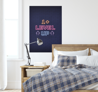 Plakat igre na višji nivo - TenStickers