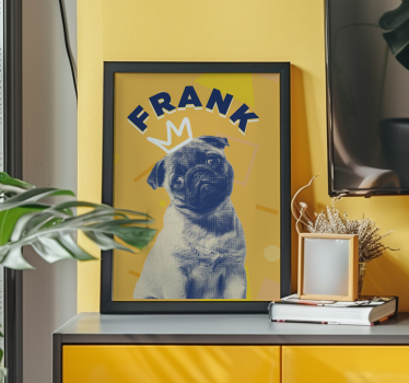 Pop art po meri Plakat z živalmi - TenStickers