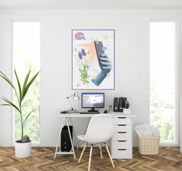 Tiskanje plakatov digitalnega življenja - TenStickers