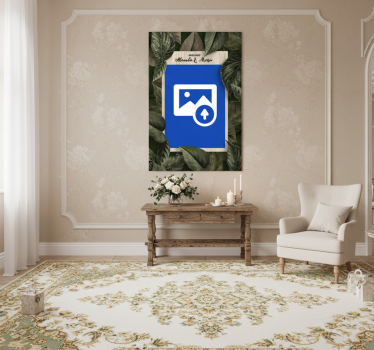 Wedding hands and bouquet plakat za praznovanja - TenStickers