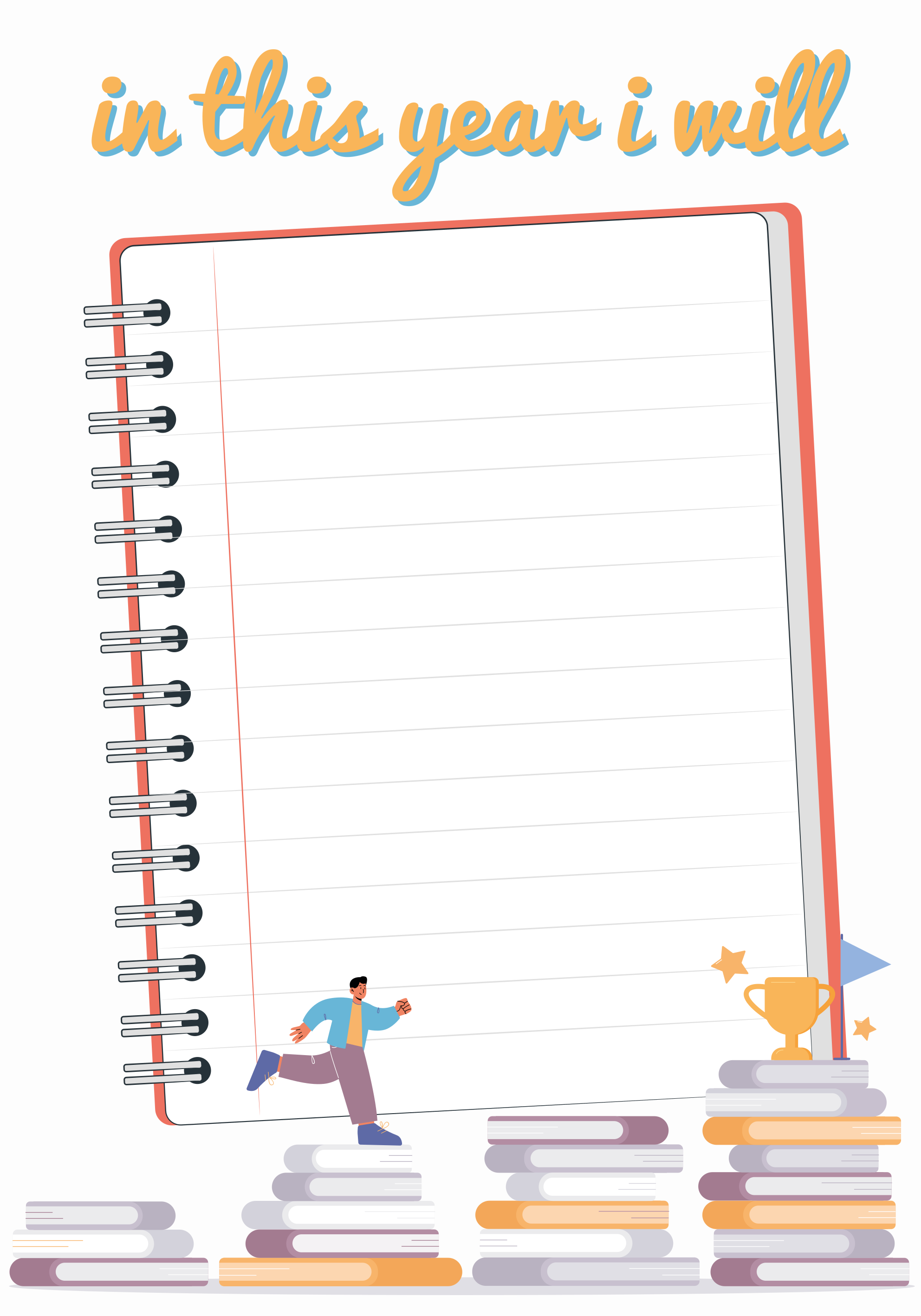 Plakat o ciljih leta - TenStickers