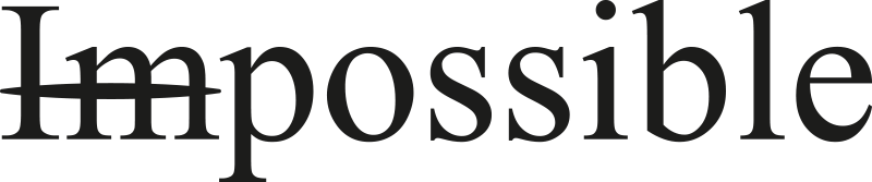 Nothing is impossible pisarniški plakat - TenStickers