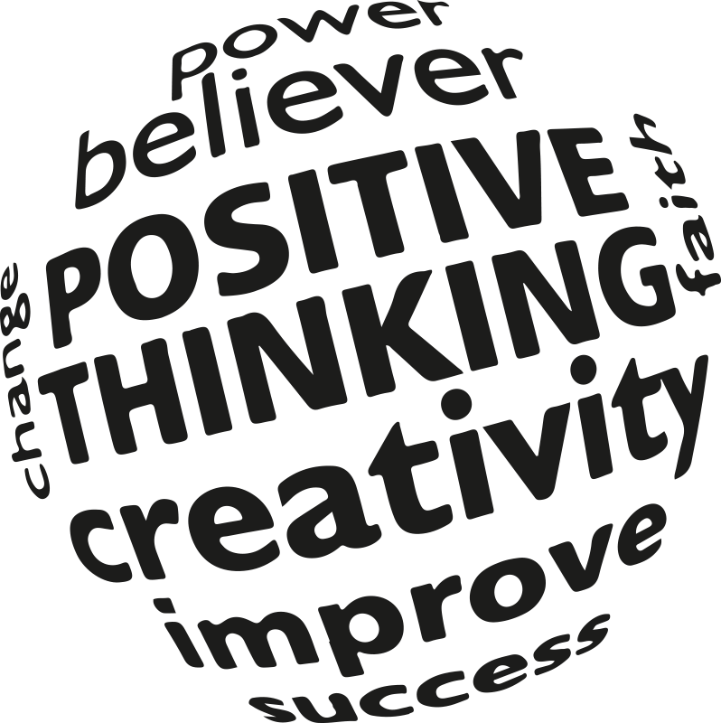 Power believer improve pisarniški plakat - TenStickers