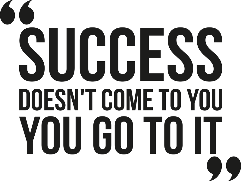 Success great design pisarniški plakat - TenStickers