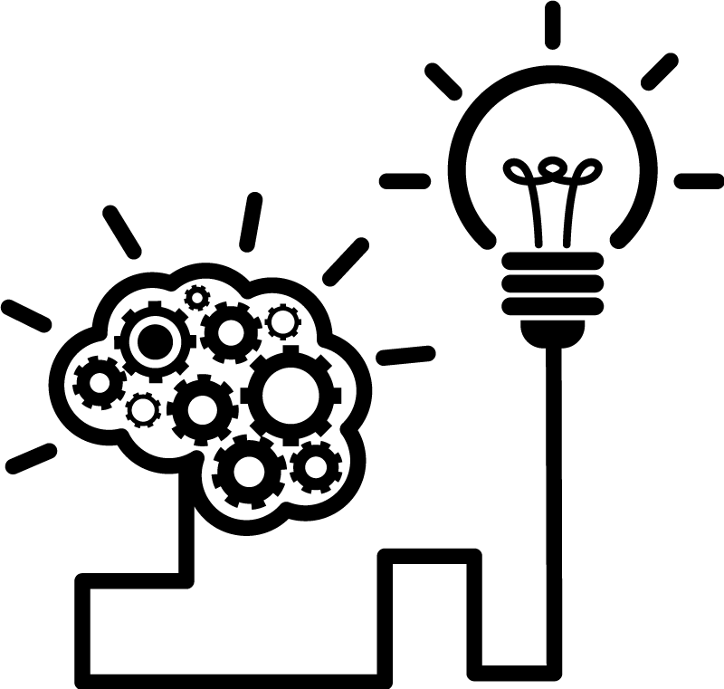 Mind map concept pisarniški plakat - TenStickers