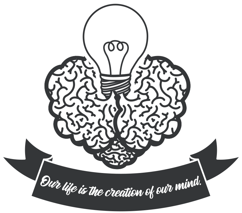 Creation of our mind brain pisarniški plakat - TenStickers