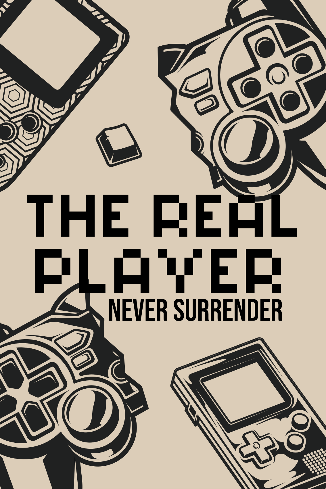 Real player plakat za najstniško sobo - TenStickers