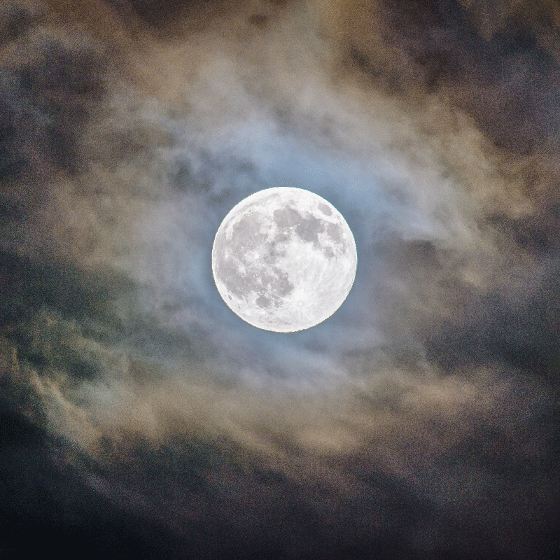 Polnoč na polnočnem nebu dnevniški plakat - TenStickers