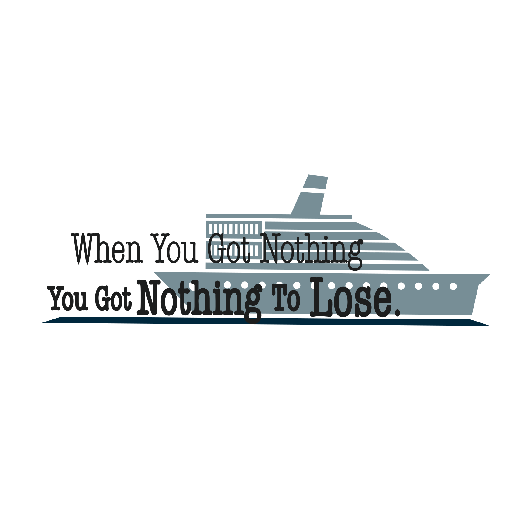 Titanic film motivational quote dnevniški plakat - TenStickers