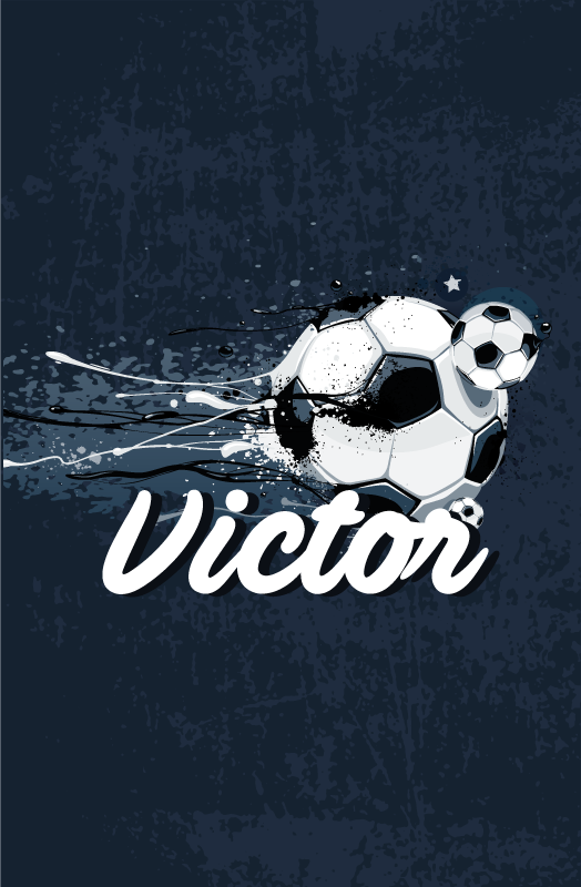 Original design with name plakat za otroško sobo - TenStickers