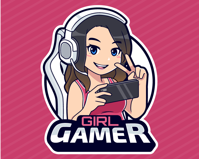 Girl gamer plakat video iger - TenStickers