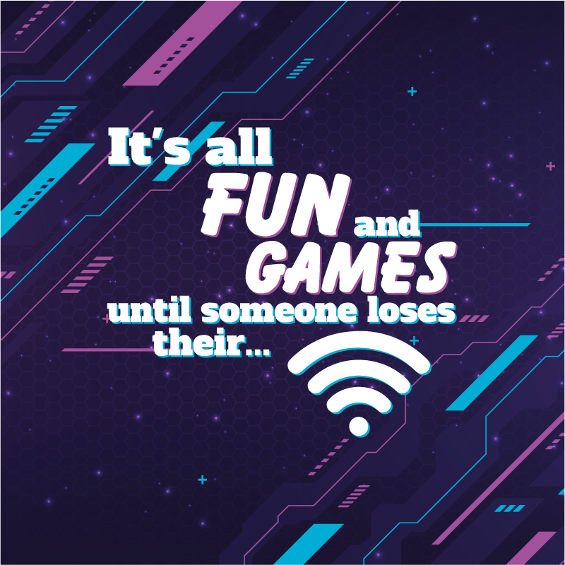 Funny joke wifi plakat za najstniško sobo - TenStickers