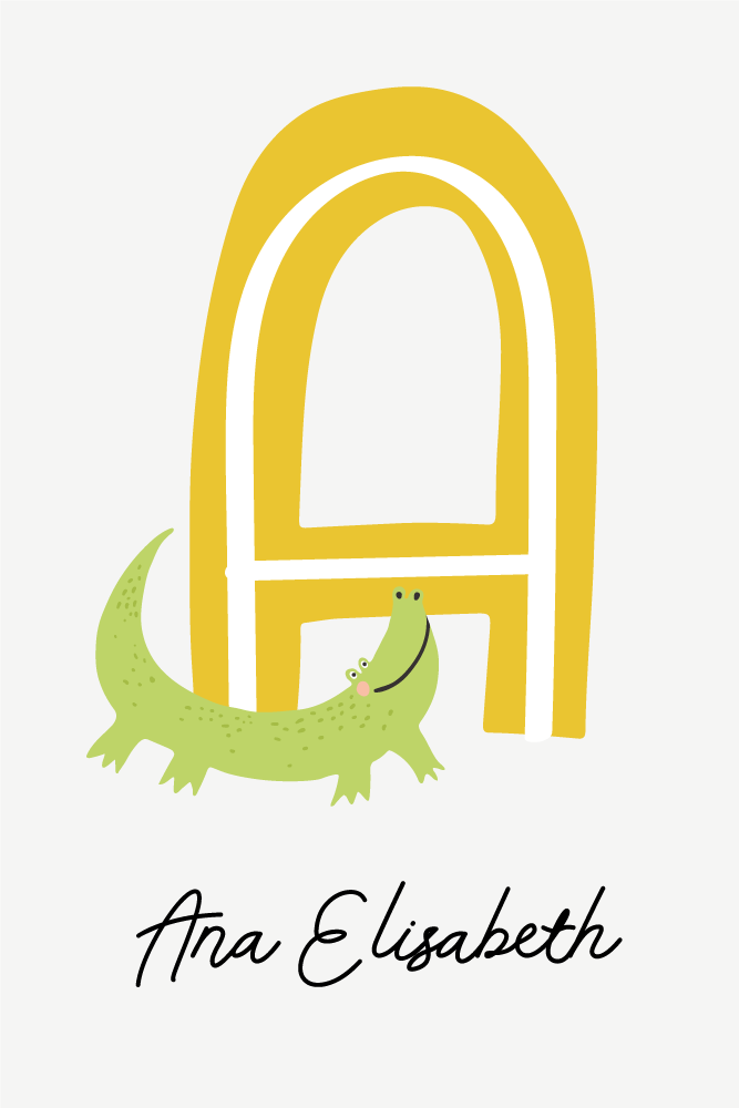 A crocodile companion plakat za najstniško sobo - TenStickers