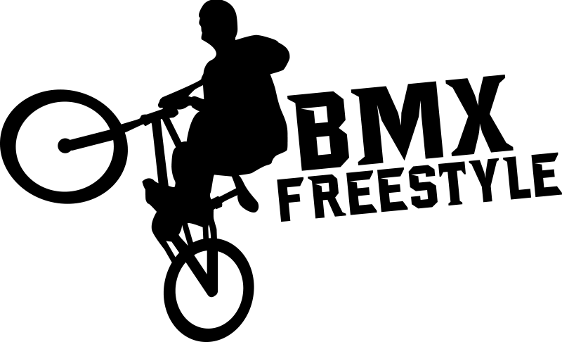 Kolesarski plakat bmx freestyle - TenStickers
