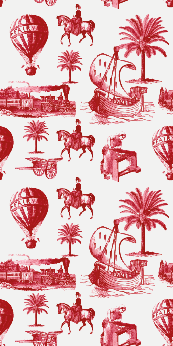 Starinski plakat francoski vintage baloni - TenStickers