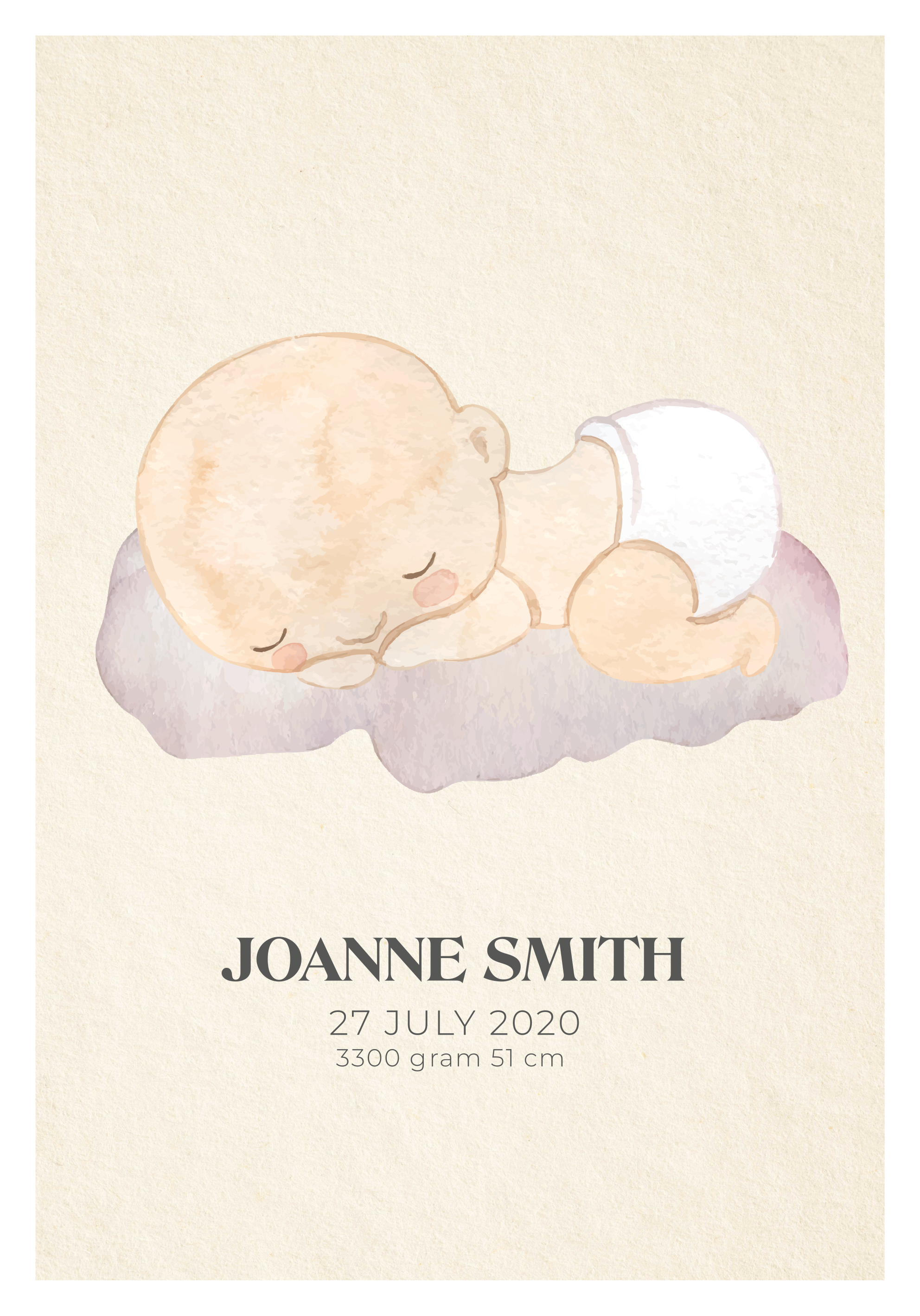 Baby born love Plakat otroška soba - TenStickers