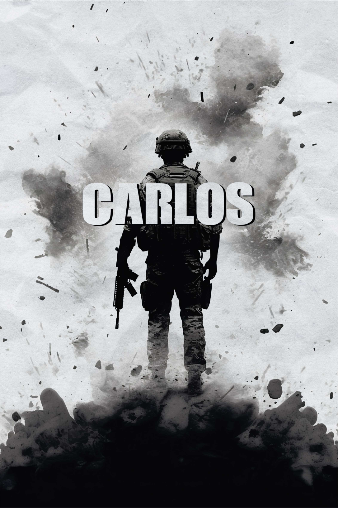 Vojaški vojak Plakat najstniška soba - TenStickers