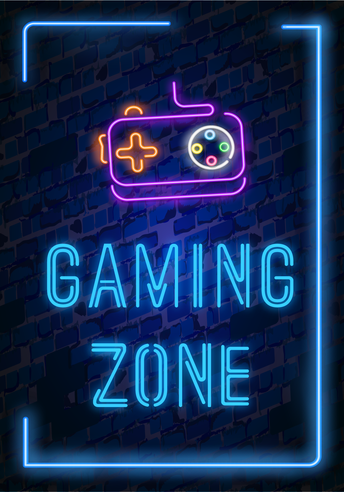 gaming zone plakat video igre - TenStickers