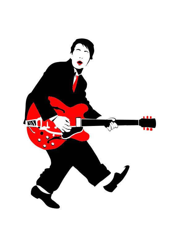 Nazaj v leto 1955 Plakat z glasbenimi motivi - TenStickers