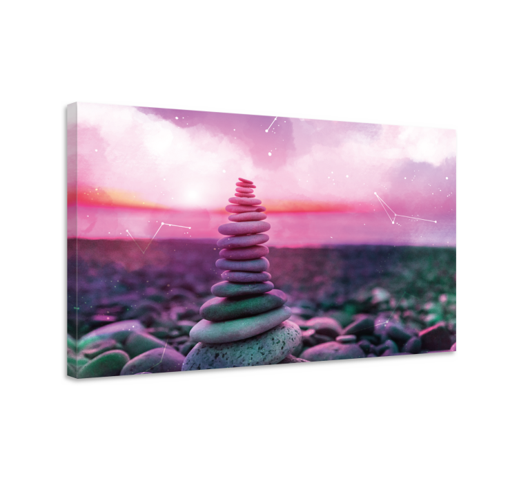 Tisk na platno zen stones - TenStickers