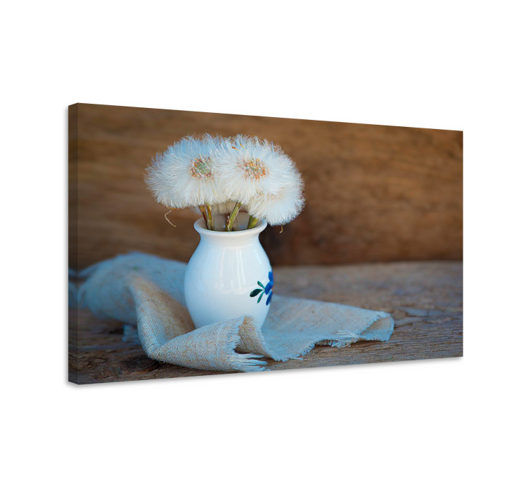 Regrat na lončenem platnu za jedilnico - TenStickers