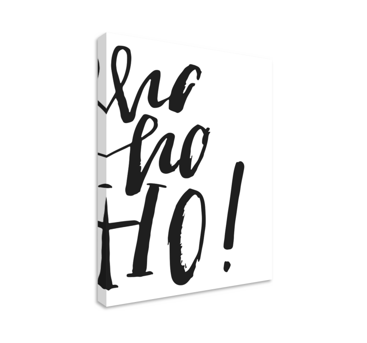Festive phrase display platno s citatom za dom - TenStickers