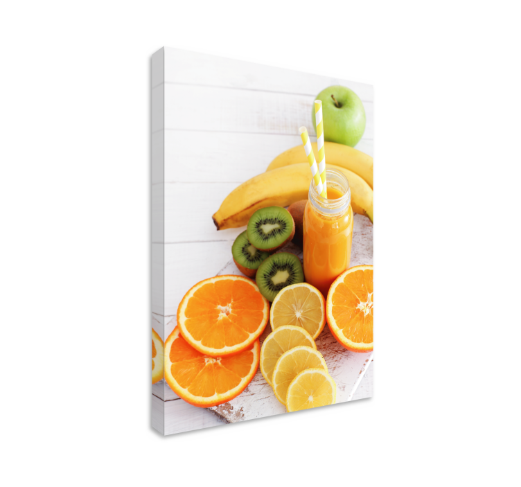 Fresh citrus medley slikarska platna s sadjem - TenStickers