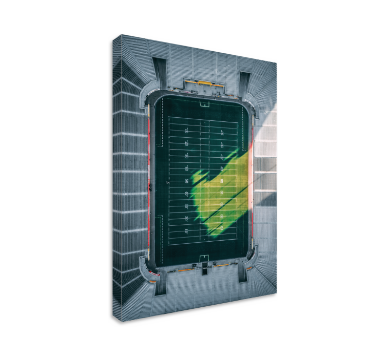 Pogled na stadion iz zraka platno slike šport - TenStickers