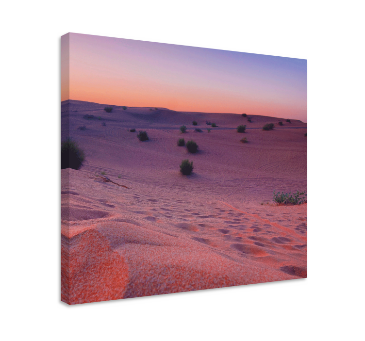 Desert dunes serenity platno zemljevidov - TenStickers